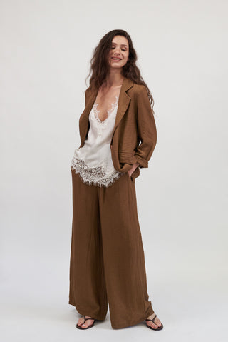 Giacca Monopetto Leggera Camel|Colore:Camel