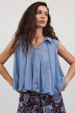 Top a Palloncino celeste|Colore:Celeste