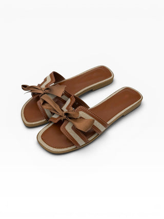 Ciabattina Fiocco camel|Colore:Camel