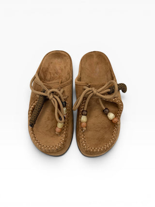 Sabot Con Pendenti taupe|Colore:Taupe
