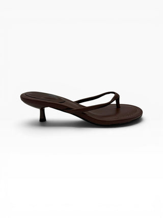Sandalo Infradito Kitten marrone|Colore:Marrone