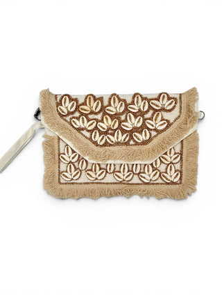 Clutch Conchiglie beige|Colore:Beige