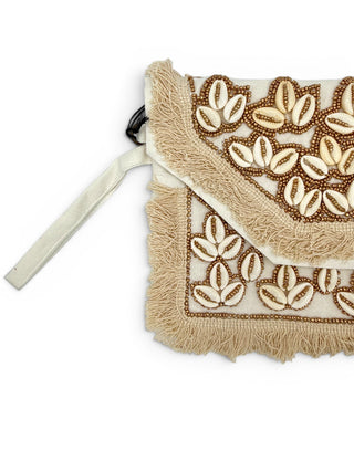 Clutch Conchiglie beige|Colore:Beige