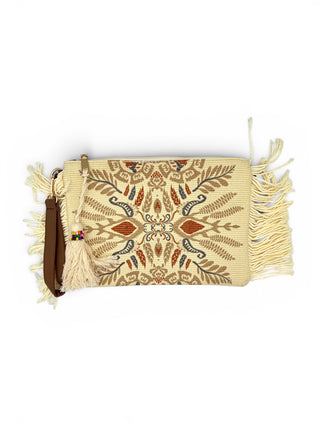 Clutch Boho Chic beige|Colore:Beige