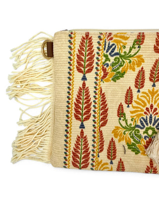 Clutch Boho Chic coccio|Colore:Coccio