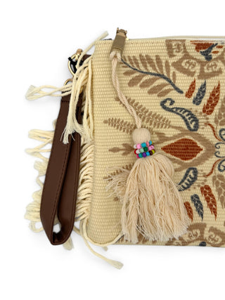 Clutch Boho Chic beige|Colore:Beige