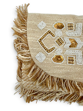 Clutch Frange oro|Colore:Oro