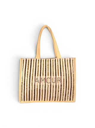 Borsa Amour beige|Colore:Beige