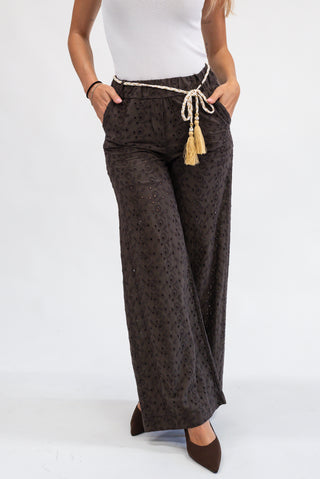 Pantalone Sangallo con Cintura moro|Colore:Moro