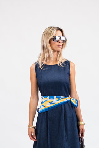 Abito Midi Denim jeans|Colore:Jeans