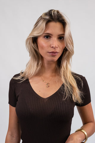 Maglia Costine  Moro|Colore:Moro