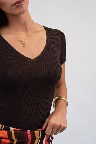 Maglia Costine  Moro|Colore:Moro