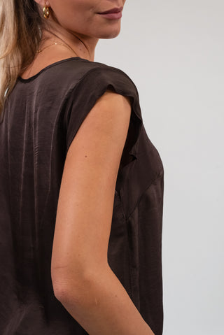 Maglia Viscosa Basic moro|Colore:Moro