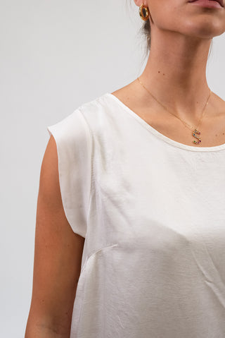 Maglia Viscosa Basic panna|Colore:Panna