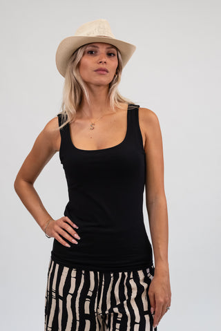 Top Basic nero|Colore:Nero