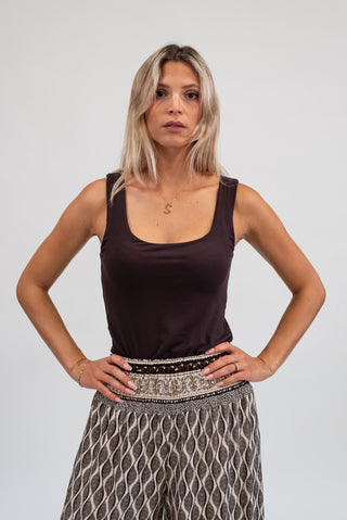 Top Basic moro|Colore:Moro