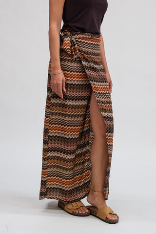 Gonna Pareo Fantasia moro|Colore:Moro