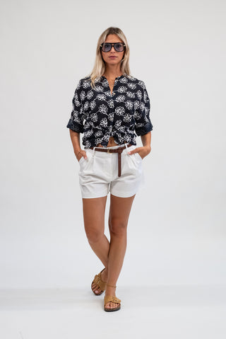 Shorts Cintura bianco|Colore:Bianco