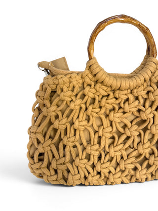 Borsa Bamboo Small camel|Colore:Camel