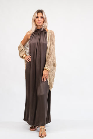 Cardigan Lurex oro|Colore:Oro