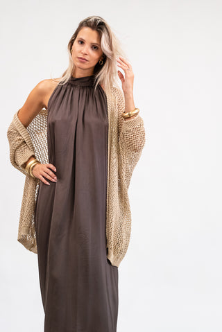 Cardigan Lurex oro|Colore:Oro