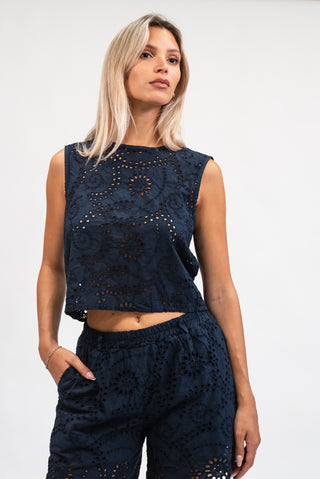 Completo Sangallo blu|Colore:Blu