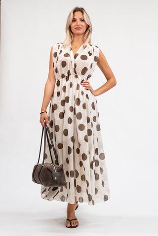 Abito Pois moro|Colore:Moro
