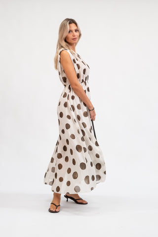 Abito Pois moro|Colore:Moro