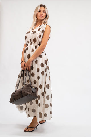 Abito Pois moro|Colore:Moro