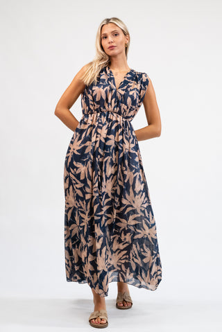 Abito beige/blu|Colore:Beige/blu