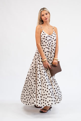 Abito Fantasia beige/moro|Colore:Beige/moro