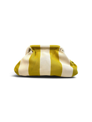 Clutch Righe in Maglia voliva/beige|Colore:Voliva/beige