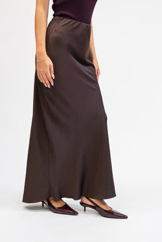 Gonna Lunga Raso moro|Colore:Moro