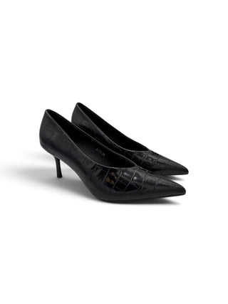 Décolleté Pitonata nero|Colore:Nero