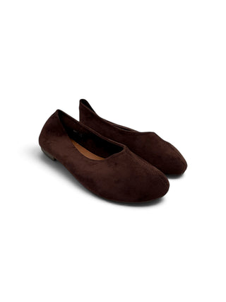 Ballerina Suede moro|Colore:Moro