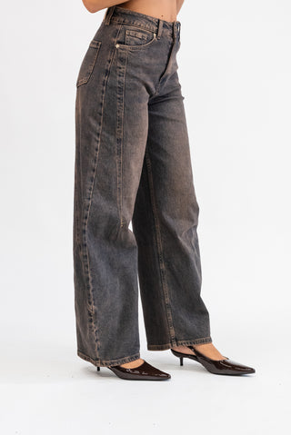 Jeans Barrel ruggine|Colore:Ruggine