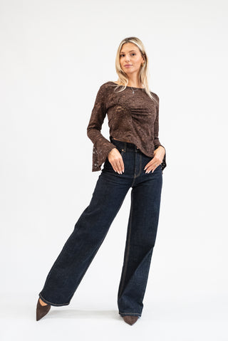 Jeans Tasche Ricamate jeans|Colore:Jeans
