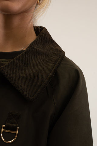 Giubbotto Country verde militare|Colore:Verde militare