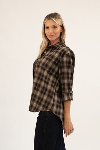 Camicia Quadri moro|Colore:Moro