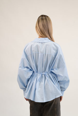 Camicia Fiocco celeste|Colore:Celeste