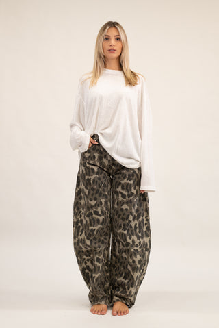 Maglia Over Cotone panna|Colore:Panna