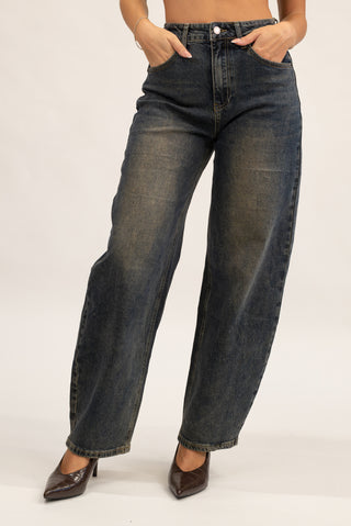 Jeans Barrel Fit jeans|Colore:Jeans