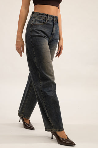 Jeans Barrel Fit jeans|Colore:Jeans