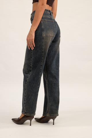 Jeans Barrel Fit jeans|Colore:Jeans
