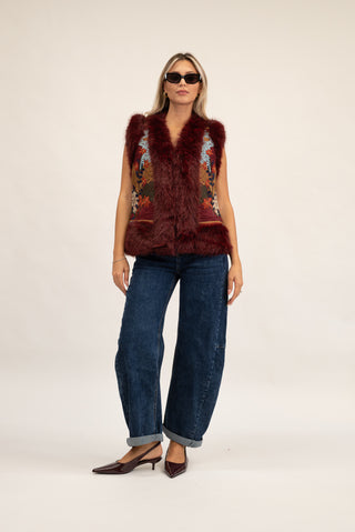 Jeans Barrel Risvolto jeans|Colore:Jeans