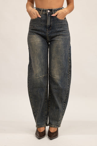 Jeans Strass jeans|Colore:Jeans