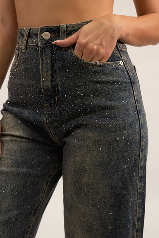 Jeans Strass jeans|Colore:Jeans