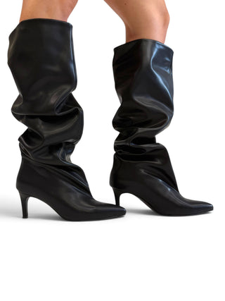 Stivale Slouchy  nero|Colore:Nero