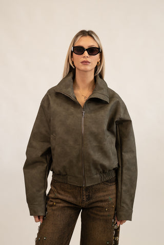 Giubbotto Bomber v.millitare|Colore:V.millitare