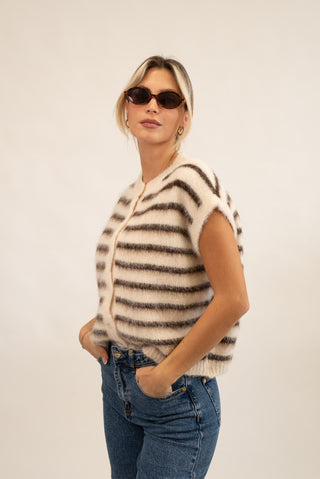 Gilet Riga panna|Colore:Panna